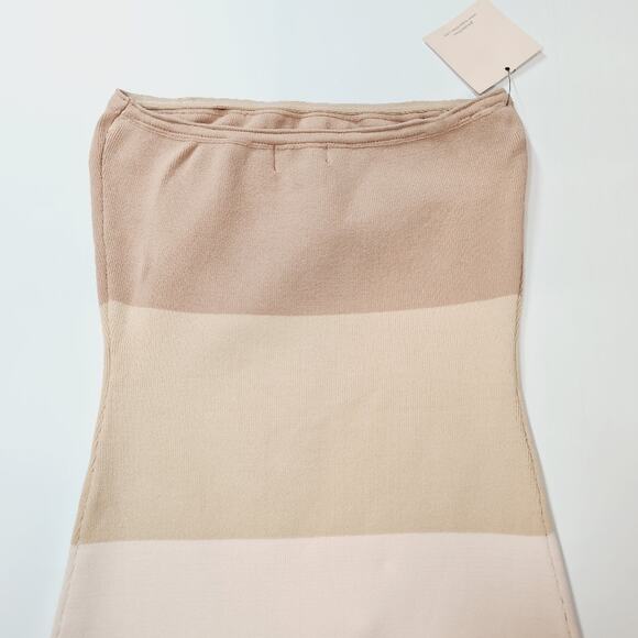Superdown Perla Ombre Mini Dress in Nude Ombre Small - Picture 8 of 13